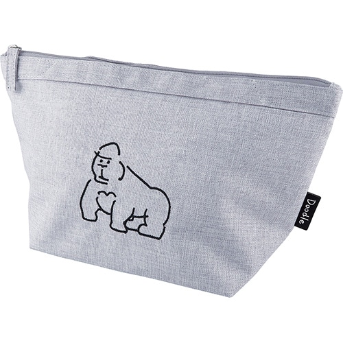#エルコミューン ランチ関連小物 ドゥードゥル･保冷ランチポーチ  Gorilla LNC-1504