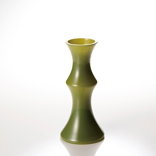 #エルコミューン 生活雑貨 Poptone･NarrowVase M Green TRPT-009