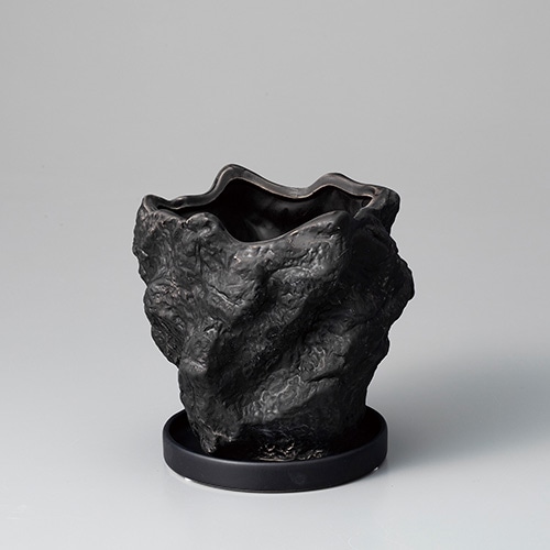 #エルコミューン 生活雑貨 Crag･Pot M Black TRCG-004