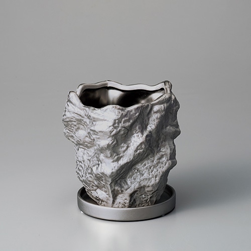 #エルコミューン 生活雑貨 Crag･Pot M Silver TRCG-006