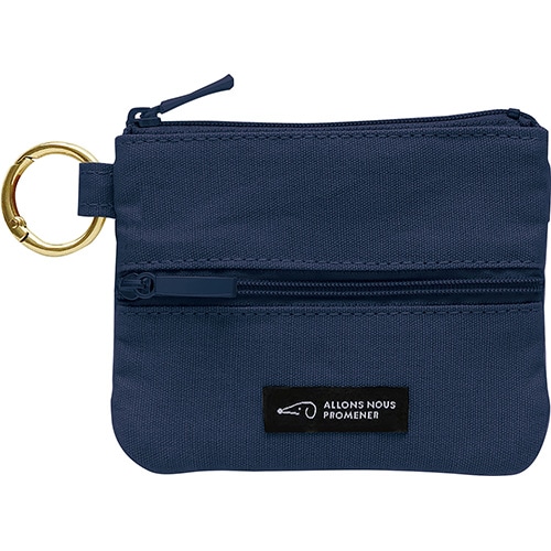 #エルコミューン 身辺雑貨 プロムネ･ウォレットポーチ  Navy PMN-012