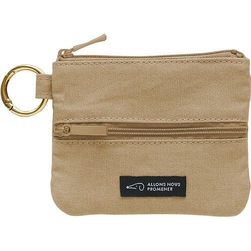 #エルコミューン 身辺雑貨 プロムネ･ウォレットポーチ  Beige PMN-013