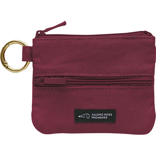 #エルコミューン 身辺雑貨 プロムネ･ウォレットポーチ  Wine PMN-016