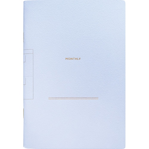 #エルコミューン ノート コトモ･ログノート B6･Monthly mistblue CTM-202