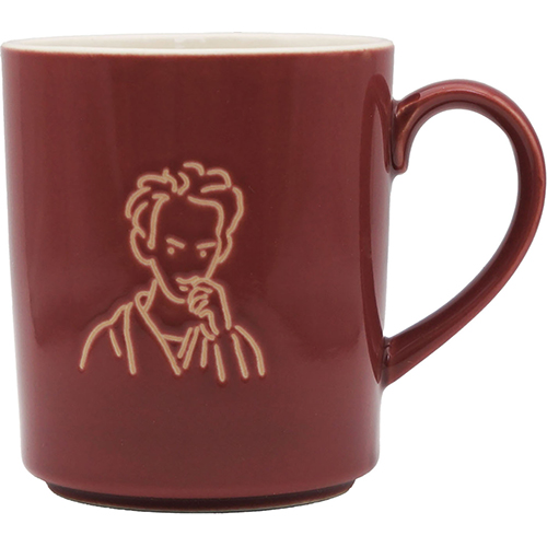 #エルコミューン キッチン雑貨 文豪マグ 340ml Akutagawa 5A-CE-108