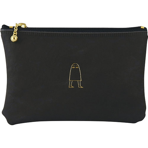#エルコミューン 身辺雑貨 エジプシャンポーチ ★ Medjed Black EGP-082
