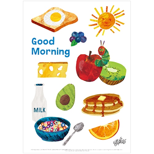 #エルコミューン(国内販売のみ） インテリア用品 エリックカール･ポスター B4 GoodMorning ECL-017