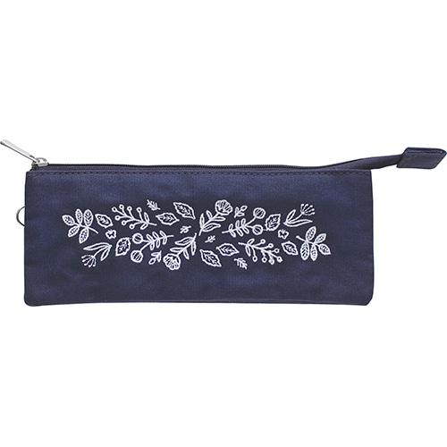 #エルコミューン 収納用品 トリプルポケットペンケース  フローリッシュ TPC-102