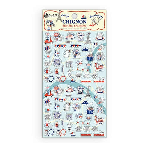 #シール堂 シール シートシール  Chignon ks-ss-10013