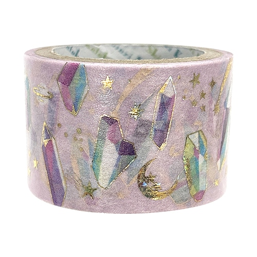 #シール堂 マスキングテープ きらぴかマスキングテープ  天体と鉱石 ks-dt-50025