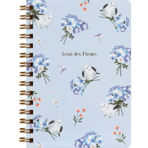 #ラボクリップ ノート スーレフルール･Ａ６ノート 80枚　160ページ ブルー A26-SFNT-BL