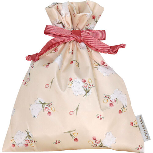 #ラボクリップ 身辺雑貨 スーレフルール･巾着  ピンク A26-SFKK-PK