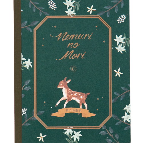 #ラボクリップ メモ帳 眠りの森･メモ 4design･25枚入 コジカ NEMU-ME01-KJ