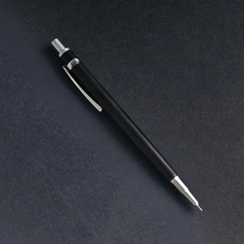 #インターアクト シャープペンシル ウッドシャープペンシル 0.5mm ブラック MP514-BK