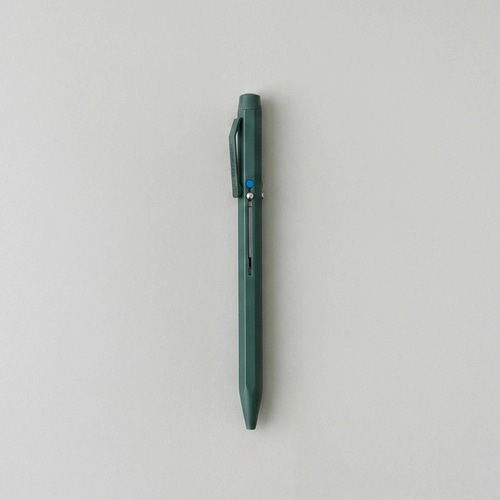 #インターアクト ボールペン LOG ヴィンテージメタル 4カラー マルチペン 0.7mm グリーン BP8114 GR