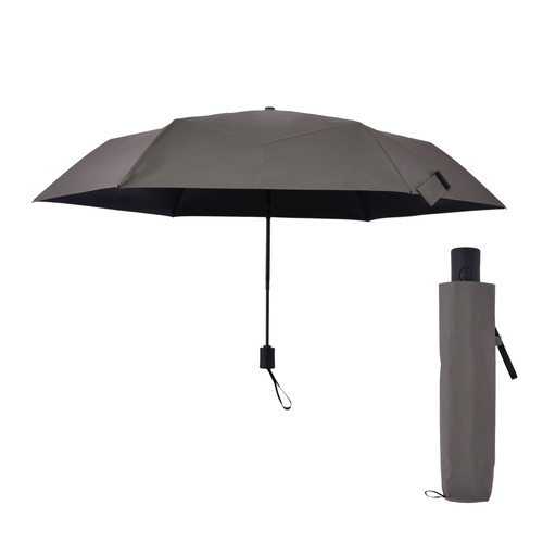 #アンベル 自動開閉晴雨兼用折りたたみ傘 VERYKAL HEATBLOCK 秒速Pleats 親骨サイズ54cm Sepia A1102