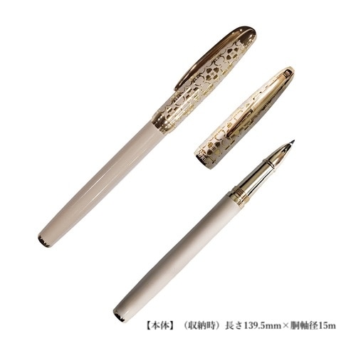 #インターアクト ボールペン IWIローリエート･ローラーボールペン 0.6mm 幸運のクローバー 6J055RP-LCG