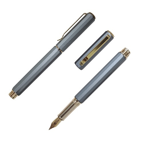 #インターアクト 万年筆 IWIハンドスクリプト･エタニティ? EF ギャラクシー・グレー 9S647SFP-8G