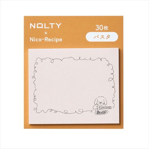 #日本能率協会(国内販売のみ） 付箋 NOLTY付箋・ニコレシピコラボ  パスタ NNF03