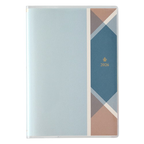 #日本能率協会 王様のブランチ×ペイジェム 手帳 2026年 B6 ウィークリー メモ パウダーブルー 2240 (2025年 12月始まり)