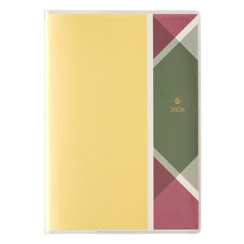 #日本能率協会 王様のブランチ×ペイジェム 手帳 2026年 B6 ウィークリー レフト シトラスイエロー 2244 (2025年 12月始まり)