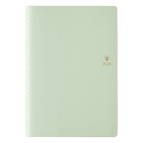 #日本能率協会 王様のブランチ×ペイジェム 手帳 2026年 B6 ウィークリー レフト ミントグリーン 2245 (2025年 12月始まり)