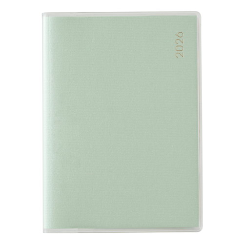 #日本能率協会(国内販売のみ） ペイジェム 手帳 2026年 4月始まり マンスリー プチ アイダにメモ 日曜始まり ミント 9816