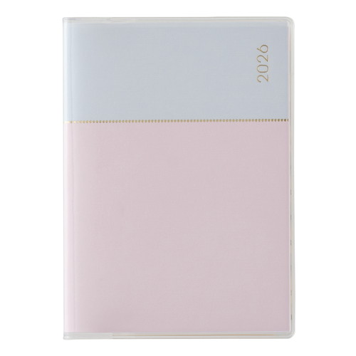 #日本能率協会(国内販売のみ） ペイジェム 手帳 2026年 4月始まり マンスリー プチ アイダにメモ 日曜始まり バタフライピー 9820