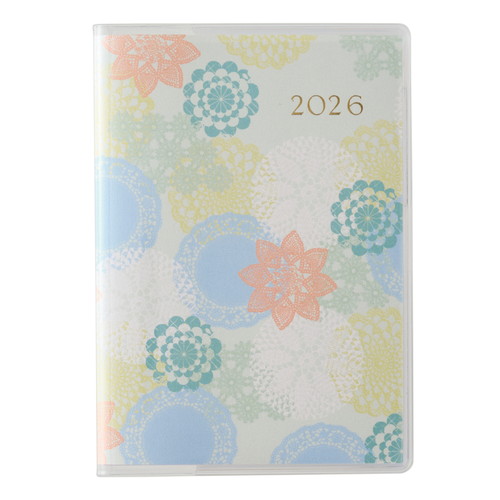 #日本能率協会(国内販売のみ） ペイジェム 手帳 2026年 4月始まり マンスリー リュミエール プチ 日曜始まり ミント 9824