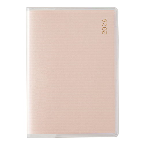 #日本能率協会(国内販売のみ） ペイジェム 手帳 2026年 4月始まり マンスリー プチ 日曜始まり ライトピンク 9825