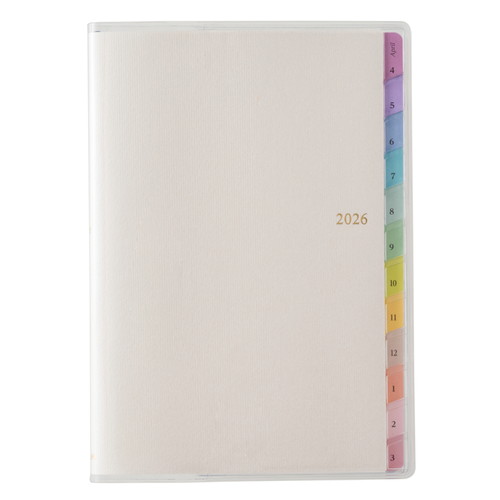 #日本能率協会(国内販売のみ） ペイジェム 手帳 2026年 4月始まり B6 ウィークリー ブロック 月曜始まり ホワイト 9994