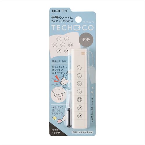 #日本能率協会 印章用品 テチョコ･アイコンスタンプ  気分 TCIS03