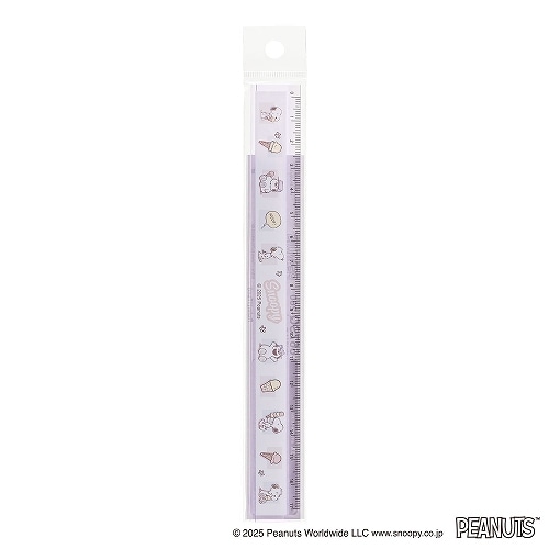 #クツワ(国内販売のみ） 筆記関連小物 定規 17cm スヌーピー 667SQ