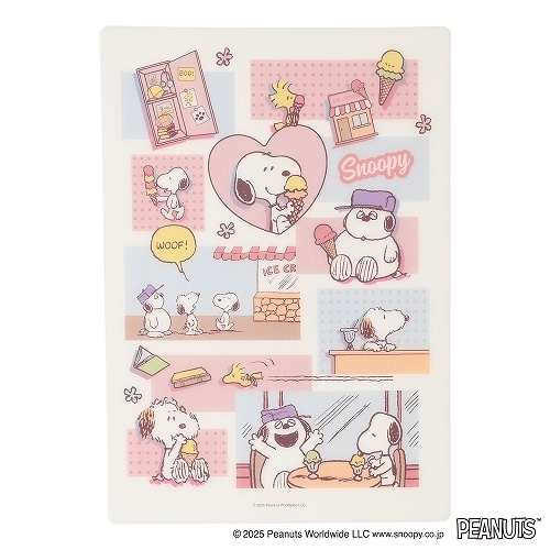 #クツワ(国内販売のみ） 筆記関連小物 下敷 B5 スヌーピー 670SQ