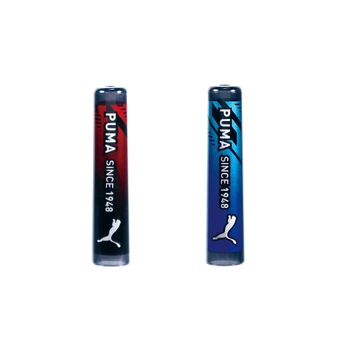 #クツワ(国内販売のみ） 筆記関連小物 PUMA･鉛筆キャップ 6コ組 黒＆青 PM601