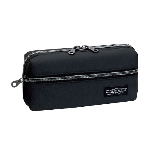 #クツワ 収納用品 プリザーブペンケースSi  ブラック AK080BK