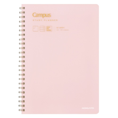 #コクヨ ノート スタディプランナーダイアリー A5 ピンク ﾆ-SY138-P