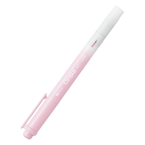 #コクヨ マーカー エニーライナー･マーカー 4mm･細字 ソフトピンク WPM1-6