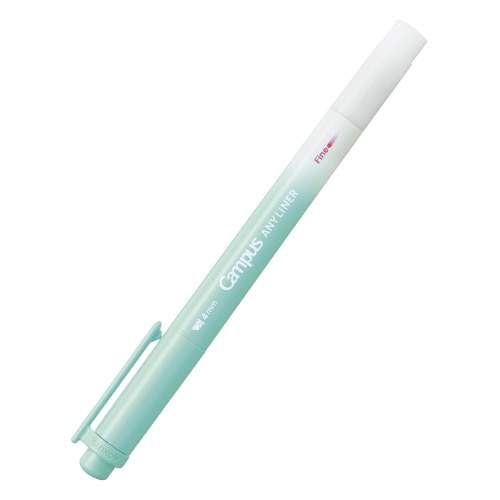 #コクヨ マーカー エニーライナー･マーカー 4mm･細字 ソフトグリーン WPM1-9