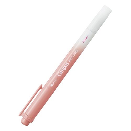 #コクヨ マーカー エニーライナー･マーカー 4mm･細字 ソフトコーラル WPM1-10