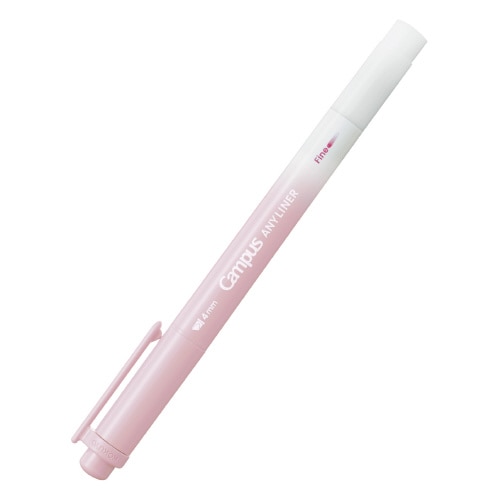 #コクヨ マーカー エニーライナー･マーカー 4mm･細字 スモーキーピンク WPM1-11