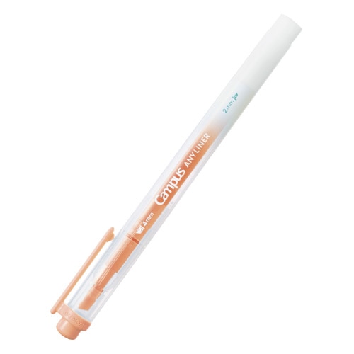 #コクヨ マーカー エニーライナー･マーカー 4mm･2mm ネオンオレンジ WPM2-5