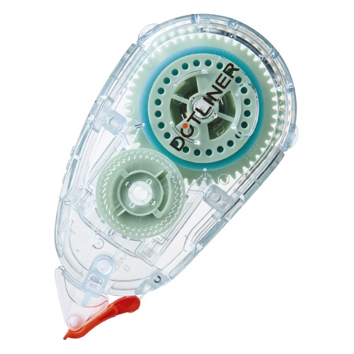 #コクヨ 事務小物 ドットライナー･TRANSPARENT MECHANISM 強粘着 緑 TA-DM400-08TM-G
