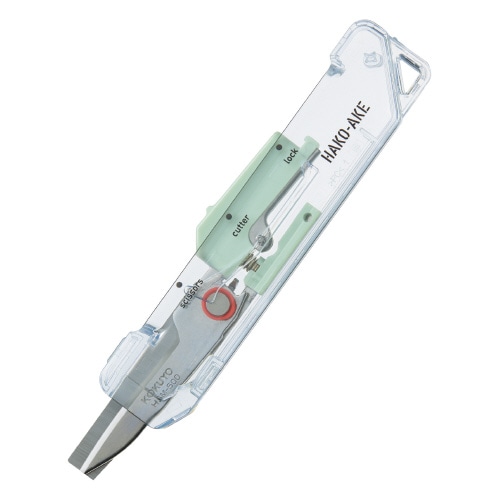 #コクヨ 事務小物 ハコアケ･TRANSPARENT MECHANISM  緑 HSM-500TM-G