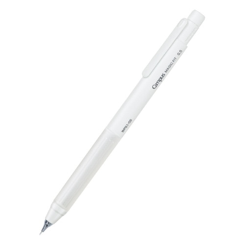 #コクヨ シャープペンシル キャンパスマジックフィット･シャープ 0.5mm ホワイト WPS1-05W