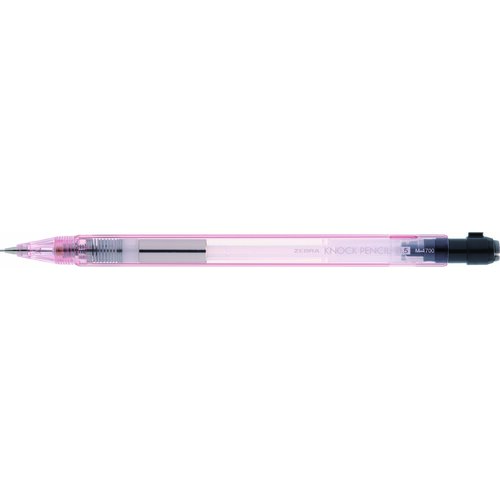 最終#ゼブラ(国内販売のみ） シャープペンシル ノックペンシル 0.5 クリアピンク MA117-FT-CP