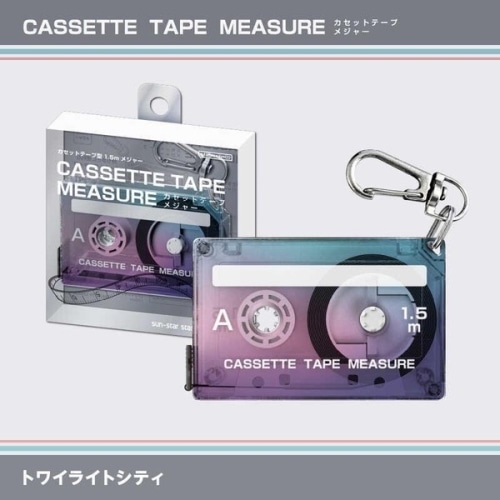 #サンスター文具(国内販売のみ） カセットテープメジャー トワイライトシティ　S4060296