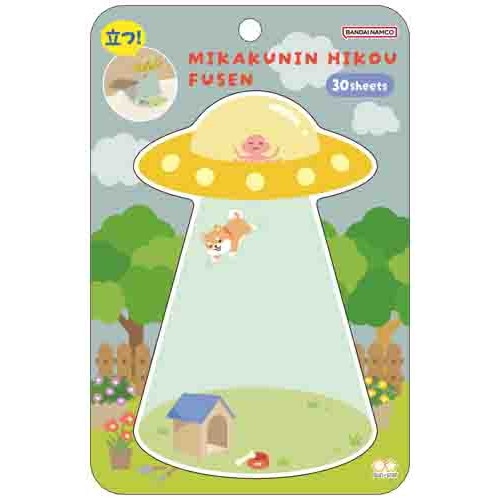 #サンスター文具(国内販売のみ）  未確認飛行ふせん  柴犬 S2854279