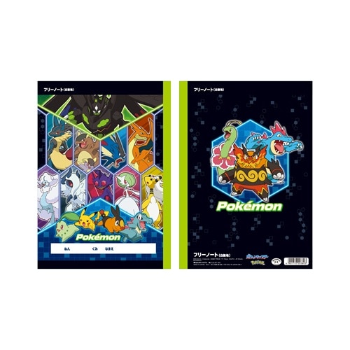 ＃ショウワノート(国内販売のみ） ノート フリーノート  ポケットモンスターメガ 612729009