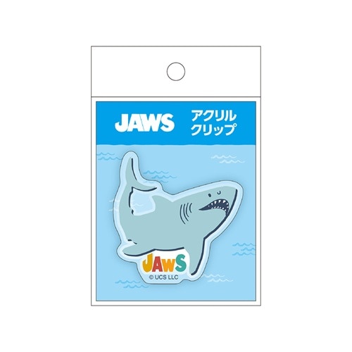 ＃ショウワノート(国内販売のみ） 事務小物 アクリルクリップ  ジョーズ 271802001